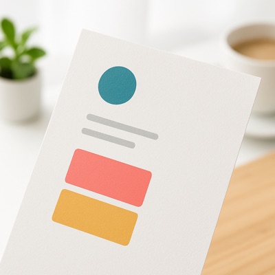 Briefpapier – Papierstruktur
