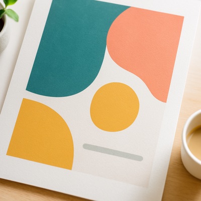 Poster – Farben im Detail