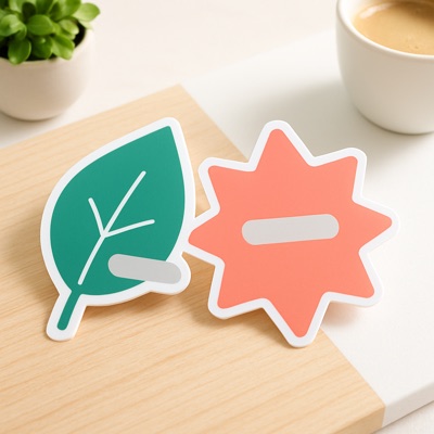 Sticker-Sets – Konturschnitt im Detail