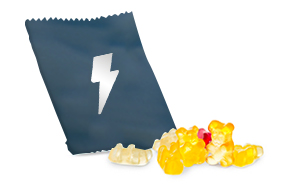 Süße Werbung & Snacks Fruchtgummis 10 g