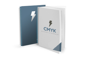 Magazine mit Wire-O-Bindung Magazine Wire-O-Bindung mit Polypropylen-Schutzumschlag