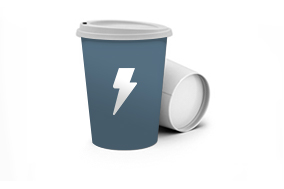 Becher Getränkebecher, einwandig